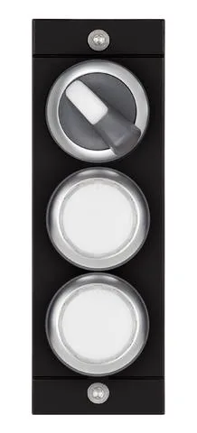 Euchner MSM-1-P-CA-KPP-C3-137752 Submodule MSM-1-P (1 selector switch 90°, form V, illuminated, 2 illuminated pushbuttons)