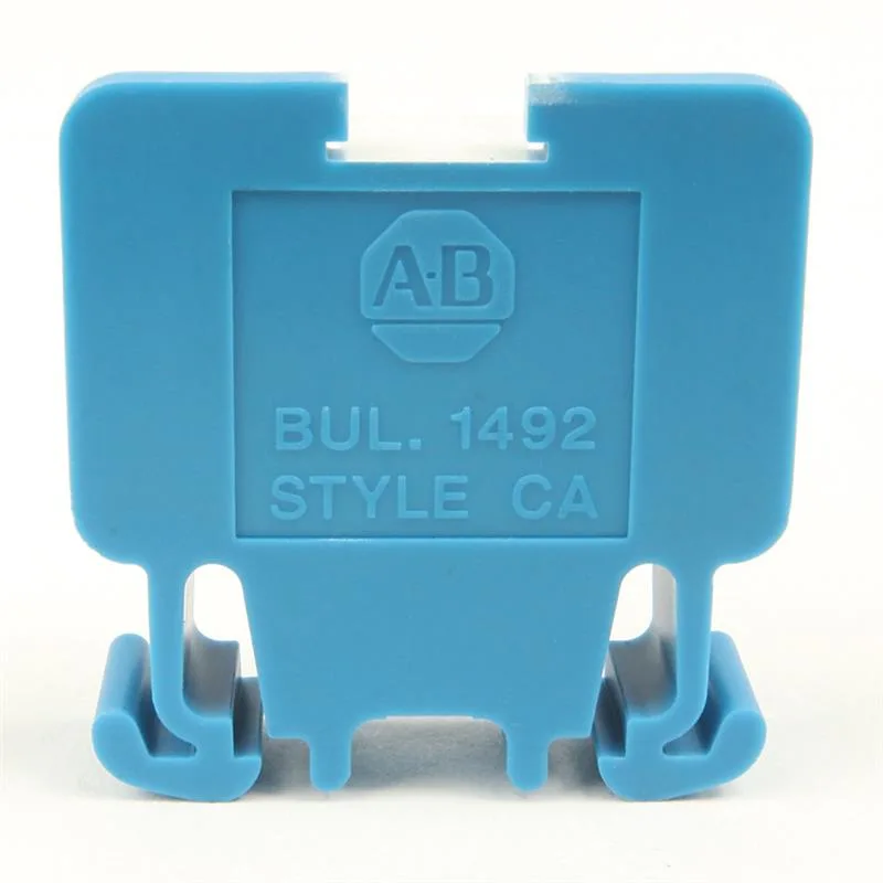 Allen Bradley 1492-CA1L TERM BLCK Rail MTD 1P 55A Lg SCR WHT