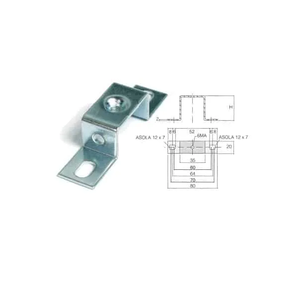 Cabur Z121213 ACCESSORIES FOR MOUNTING RAILS