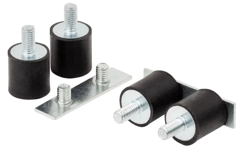 Euchner AM-OS-D-V08-156917 8 x vibration damper for protective field heights from 310 - 1,060 mm