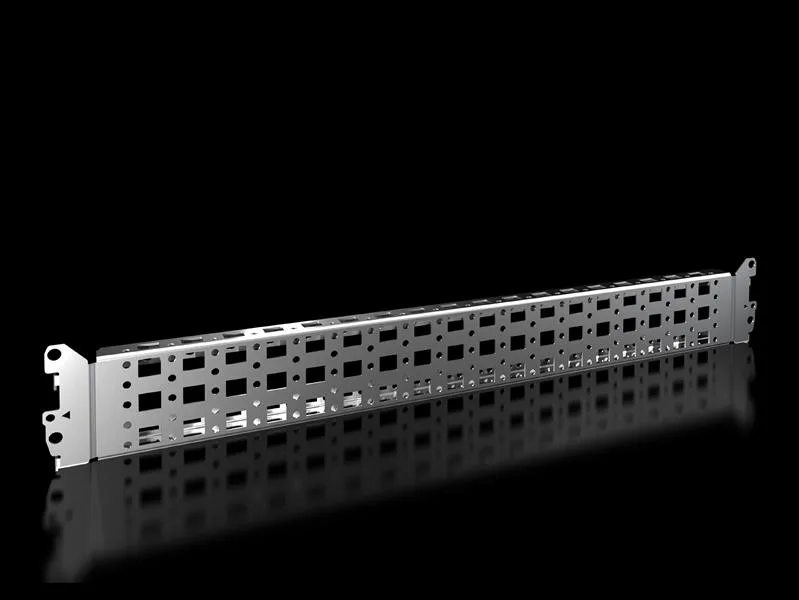 Rittal VX 8617.130 VX sistem rayı 23 x 64 mm, iç montaj düzlemi için, G/Y/D: 600 mm