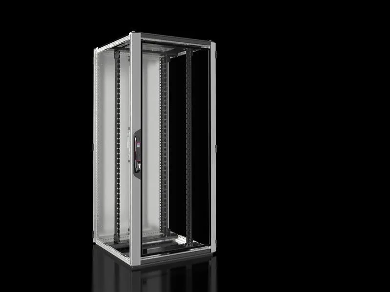 Rittal VX 5305.124 VX IT, 19" mounting angles, standard, front and rear, glazed door, WHD: 800 x 1800 x 800 mm, 38 U