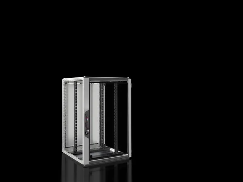 Rittal VX 5303.134 VX IT, 19" mounting angles, standard, front and rear, glazed door, WHD: 800 x 1200 x 800 mm, 24 HE, IP 55