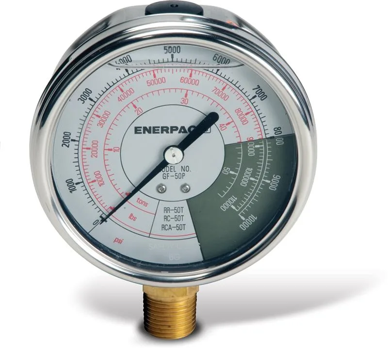 Enerpac GF50B Hydraulic Force and Pressure Gauge