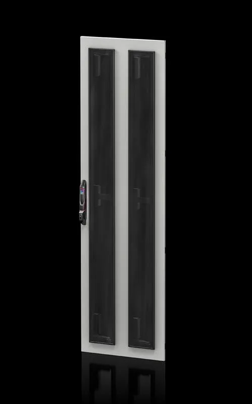 Rittal VX_IT 7030.272 VX IT çelik kapı ADO, GxY 600x2000, RAL7035, 2x tek camlı güvenlik camlı, folyo