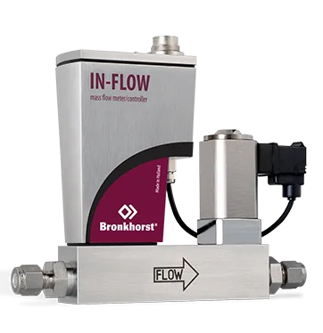 Bronkhorst IN-FLOW F-221MI Industrial Style High-Pressure Mass Flow Controller for Gases