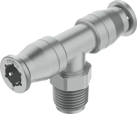 Festo CRQST-1/4-8 T-Çabuk Bağlantı Rakoru