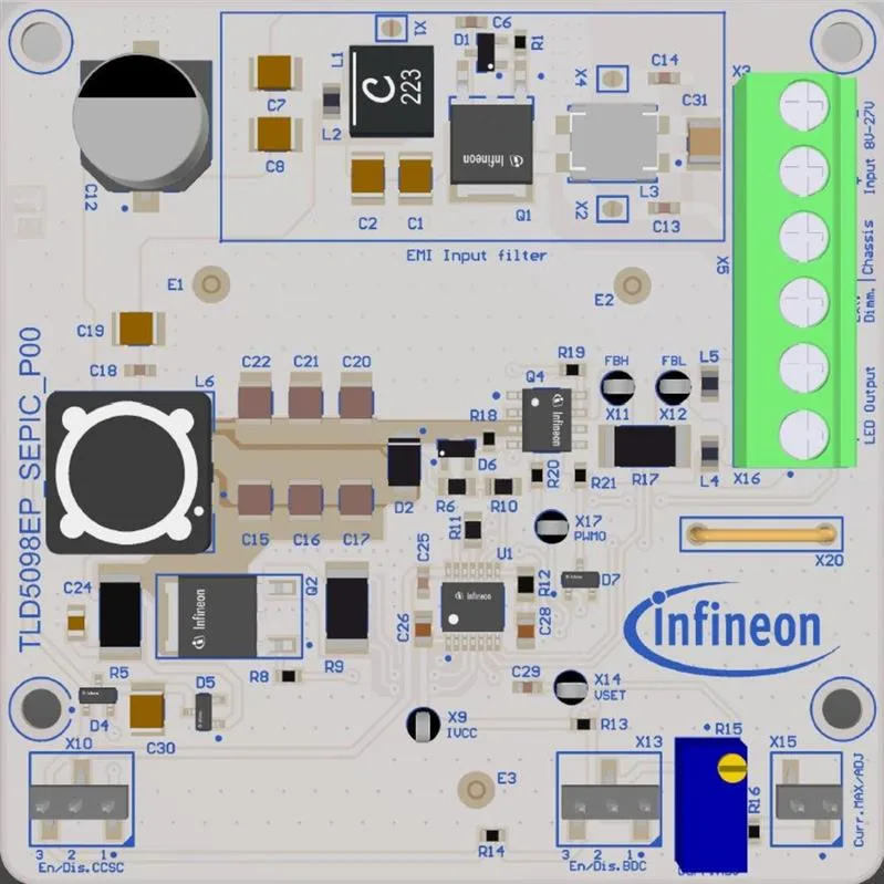 Infineon TLD5098EP_SEPIC_EVAL