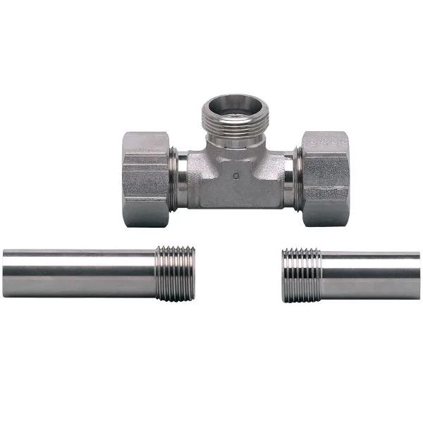 IFM T-PIECE G1/2-18-G1/2 Konik yüzüklü bağlantı parçalı T-parça