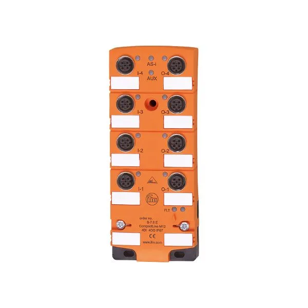 IFM CompactModule 4DI 4DO T M12 AS-i arayüzü CompactLine modülü