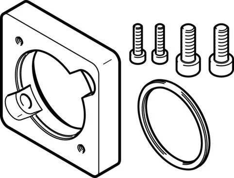 Festo EAMF-A-38A-40P Motor flanşı