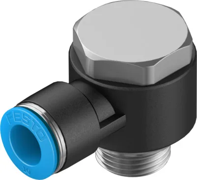 Festo QSLV-G3/8-10 L-Çabuk Bağlantı Rakoru