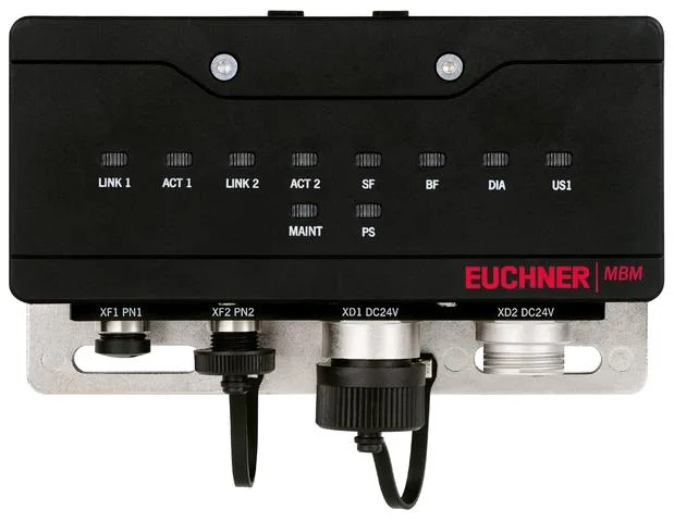 Euchner MBM-PN-S4-MLI-3B-169765 Bus module MBM-PN (M12 connection, D-coded, Power 7/8")