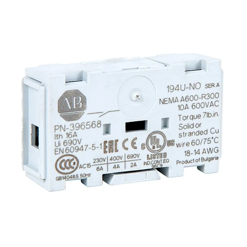 Allen Bradley 194U-NC 194U Auxiliary Contact