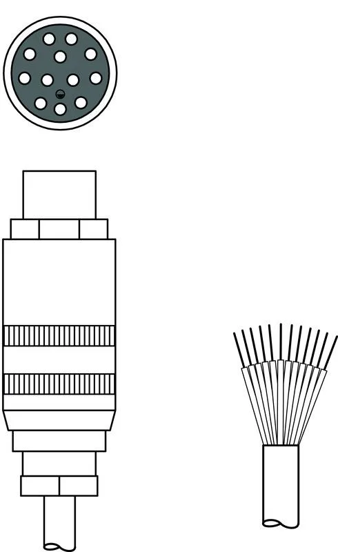 Leuze CB-LDH-10000-12GF Bağlantı kablosu