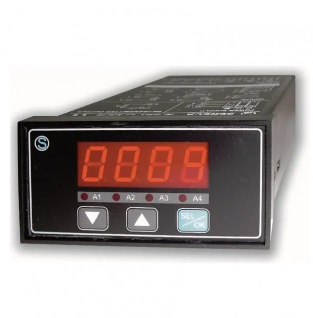 Seneca S301 4 digit indicator with universal input and re-transmitted output