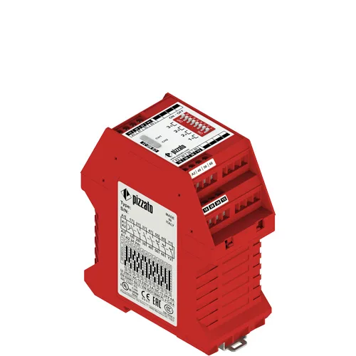 Pizzato CS ME-31VU24-TS12 Expansion module 4NO+2NC, delayed at de-energizing up to 12 sec