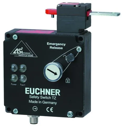 Euchner TZ1LE024SEM4AS1-C1937 Safety switch TZ ASi, plug connector M12, emergency release (closed-circuit current principle)