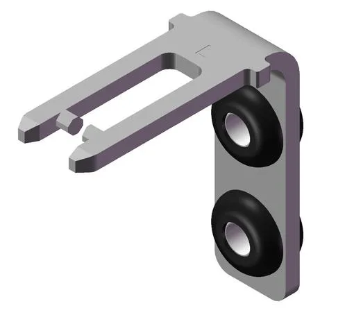 Euchner BETAETIGER-P-WNT Bent actuator for safety switch NP/GP/TP, increased overtravel