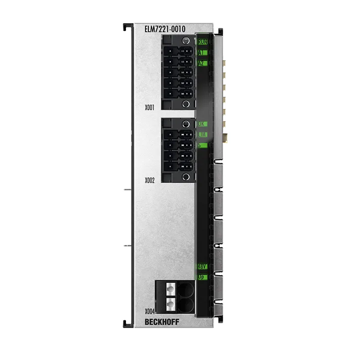 Beckhoff ELM7221-0010 EtherCAT Terminal, 1-channel motion interface, servomotor, 48 V DC, 8 A, OCT