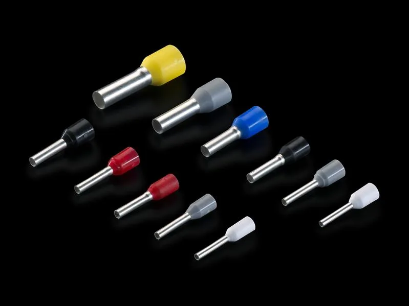 Rittal AS 4050.784 Wire end ferrules for wire processing, 40 mm², grey, loose, 18 mm