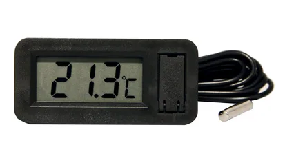 Eliwell T1M1BT0109 NEW EWTL 310 LCD BATTERIA FRONTALE 1,5M BLACK