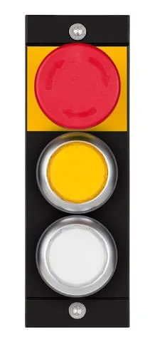 Euchner MSM-1-P-CA-APP-H7-166725 Submodule MSM-1-P (emergency stop, 2 illuminated pushbutton)