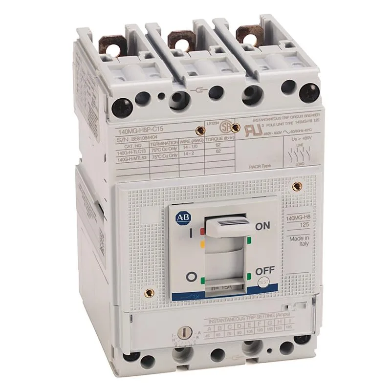 Allen Bradley 140MG-H8P-C80 140MG 80A H Frame Motor Ckt Protector