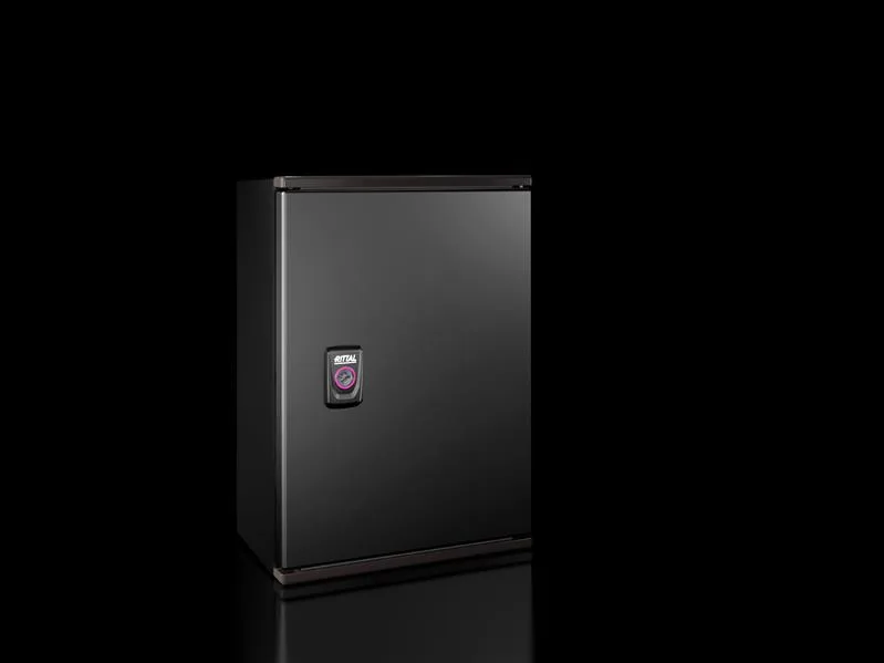 Rittal AX 9202.100 AX Ex enclosure, WHD: 250x350x150 mm, fibreglass-reinforced unsaturated polyester, with mounting plate, empty enclosure with hinged door