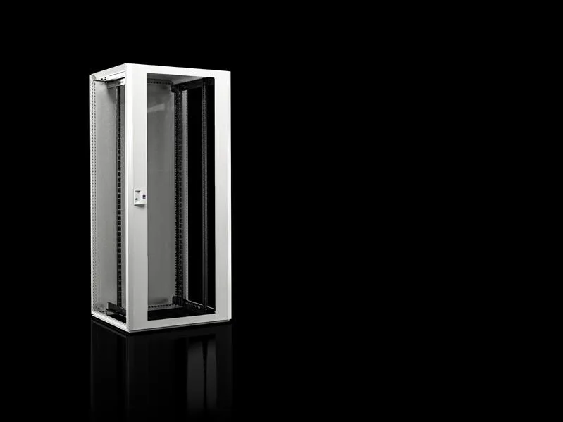 Rittal TX 7888.202 Network Rack TX CableNet with glazed door, 800x2000x800 mm, 42 U, without side panels, RAL 7035