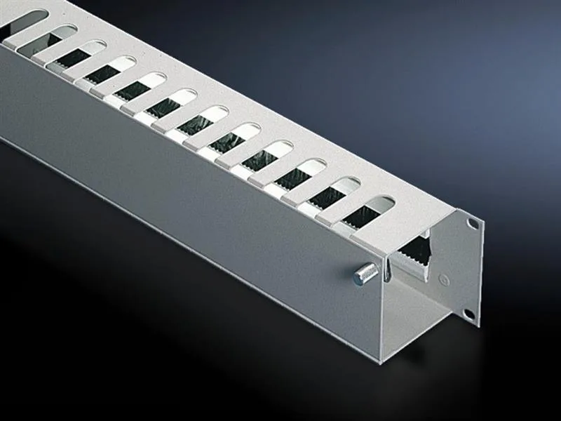 Rittal DK 7158.035 DK Kablo yönetim paneli, 19", 2U, D:85mm