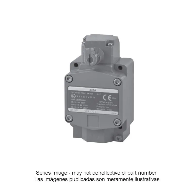 Azbil VCX-7002 2-Point Detection Explosion-Proof Switch Compliant with IEC Standards