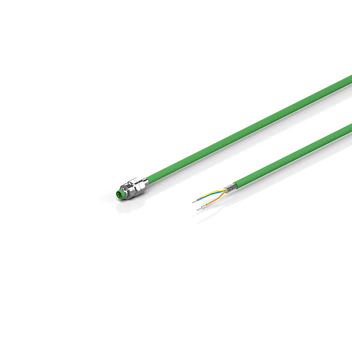 Beckhoff ZK1090-3100-7xxx EtherCAT cable, IP67, hygienic design, PVC, AWG26, fixed installation