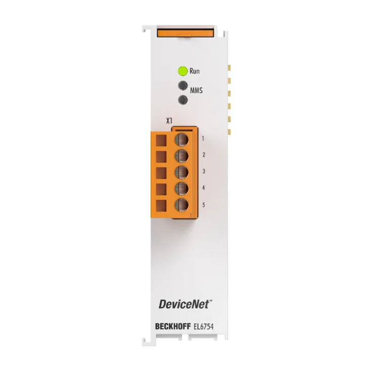 Beckhoff EL6754 EtherCAT Terminal, 1-channel communication interface, DeviceNet, masterNew