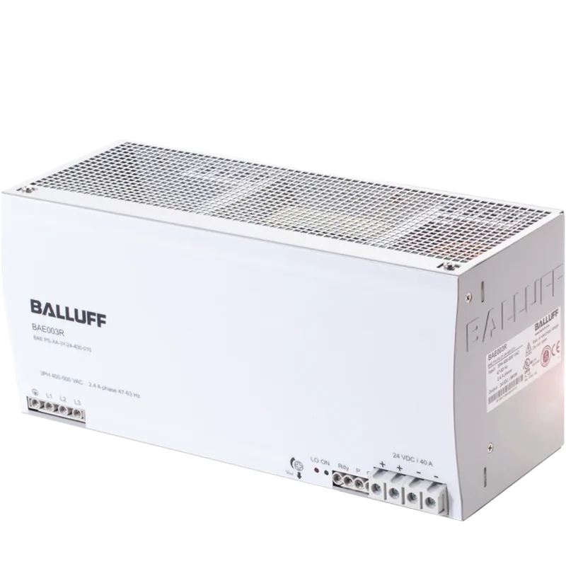 Balluff BAE PS-XA-3Y-24-400-010 DIN Ray montajlı güç kaynakları