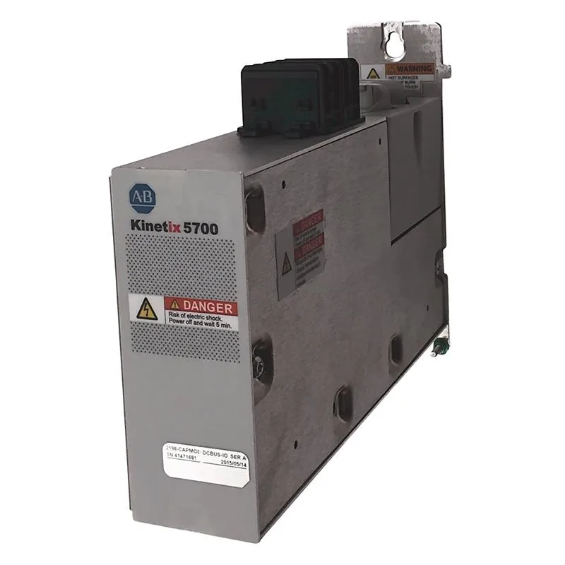 Allen Bradley 2198-CAPMOD-DCBUS-IO Capacitor Module Extension box to increase bus capacity