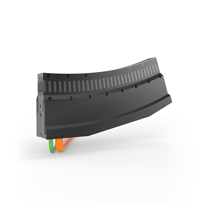 Beckhoff AT2026 Motor module, -225° curved segment, with connection cables for infeed