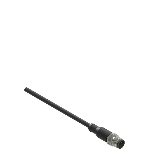 Pizzato VF CF5PD3M M12 male connectors with cable, 5 poles