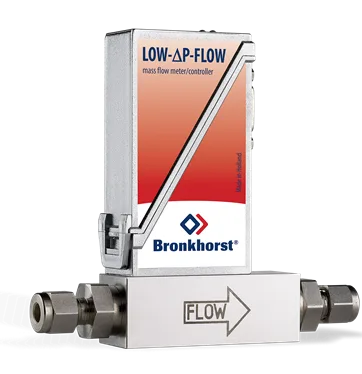 Bronkhorst LOW-ΔP-FLOW F-101D Mass Flow Meter for low pressure drop or corrosive gas service