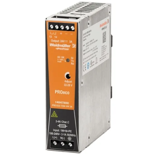 Weidmüller PRO ECO 72W 24V 3A