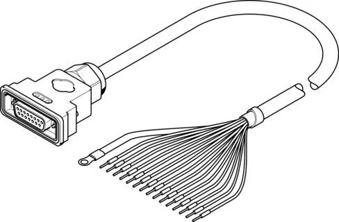 Festo KES-MC-1-SUB-15-5 Control cable