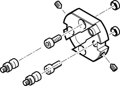 Festo HAPG-SD2-2 Adaptör Takımı