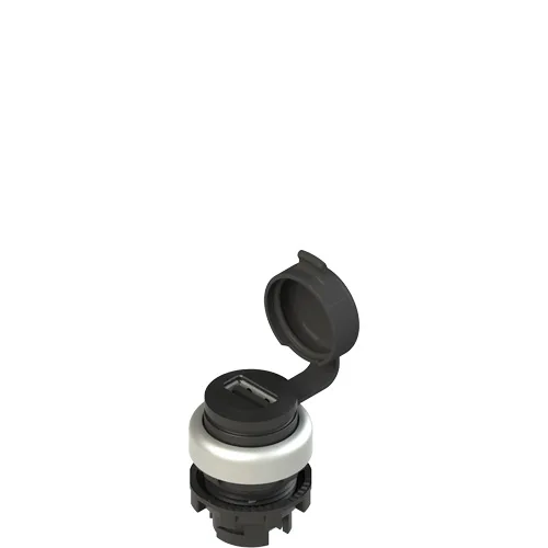 Pizzato E2 1USB9CAK USB socket 20 EROUND series