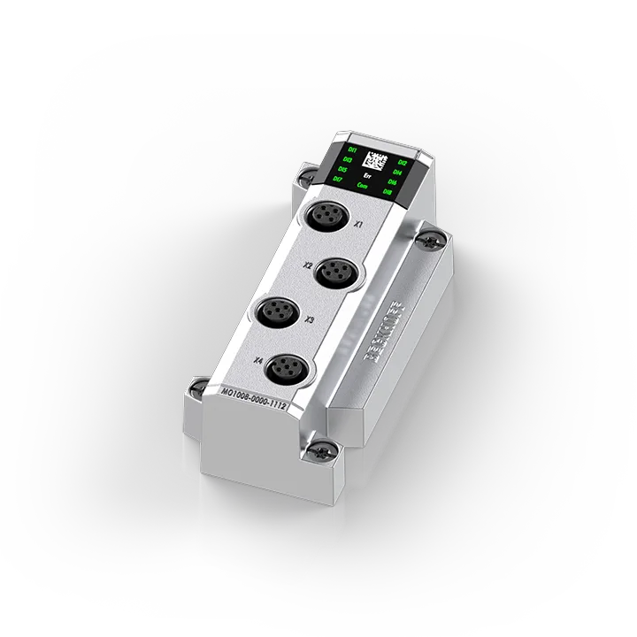 Beckhoff MO1008-0000-1112 I/O module, 8-channel digital input, 24 V DC, M12