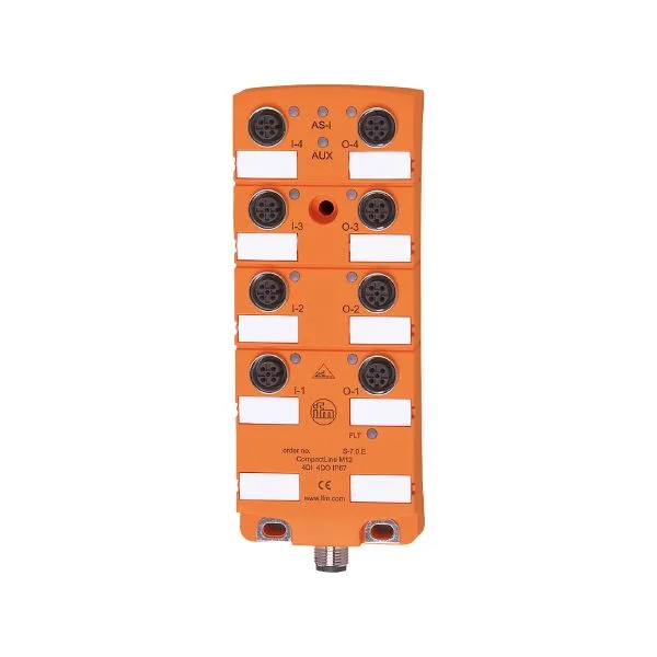 IFM CompactLineM12 4DI 4DO M12 AS-i arayüzü CompactLine modülü
