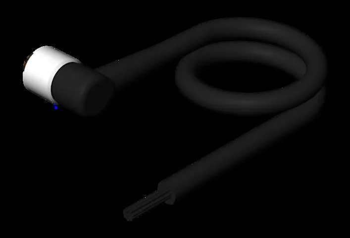 Euchner C-M12F08-07X025PV20,0-MA-105071 Connecting cable with angled plug connector M12, 8-pin, 20 m