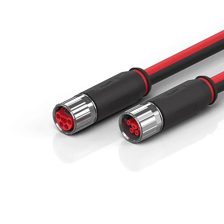 Beckhoff ZK7A14-3031-0xxx B23, ECP cable, PUR, 5 G 40 mm² + (1 x 4 x AWG22), drag chain suitable, key 3 (user-defined voltage)