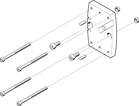Festo HAPG-SD2-28 Adaptör Takımı