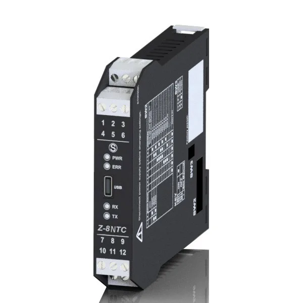 Seneca Z-8NTC 8-input module from NTC/PTC thermistors with ModBUS communication