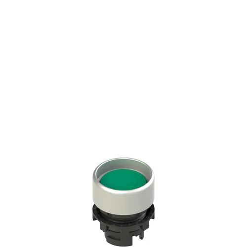Pizzato E2 1PL2P4290 Illuminated green booted pushbutton